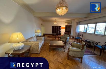 Apartment - 2 Bedrooms - 2 Bathrooms for rent in Taha Hussein St. - Zamalek - Cairo