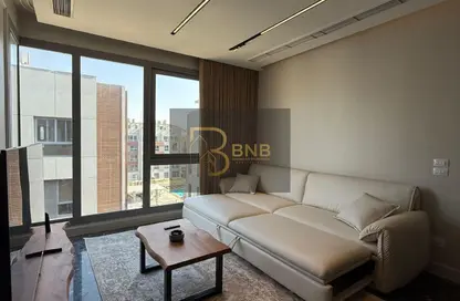 Apartment - 1 Bedroom - 1 Bathroom for rent in Aljazi Marriott Residences - Mohamed Naguib Axis - North Investors Area - New Cairo City - Cairo