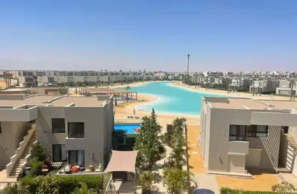 Chalet - 2 Bedrooms - 3 Bathrooms for sale in Azha - Al Ain Al Sokhna - Suez