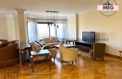 Apartment - 3 Bedrooms - 2 Bathrooms for rent in Sarayat Al Maadi - Hay El Maadi - Cairo