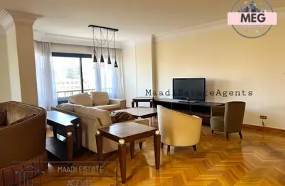 Apartment - 3 Bedrooms - 2 Bathrooms for rent in Sarayat Al Maadi - Hay El Maadi - Cairo
