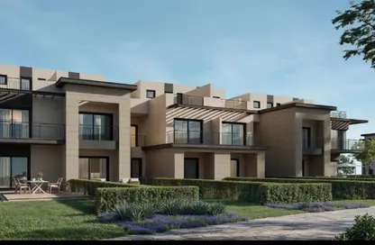 Townhouse - 4 Bedrooms - 4 Bathrooms for sale in Zayed Crystals Park - Sheikh Zayed Compounds - Sheikh Zayed City - Giza