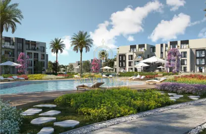 Apartment - 2 Bedrooms - 3 Bathrooms for sale in Garden Lakes - 6 October Compounds - 6 October City - Giza
