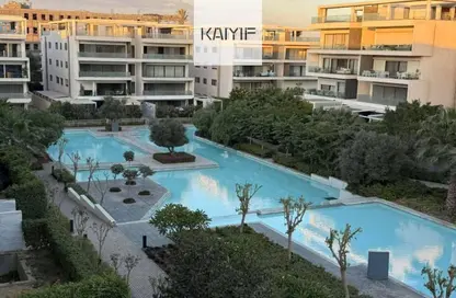 Apartment - 2 Bedrooms - 2 Bathrooms for sale in Lake View - 5th Settlement Compounds - The 5th Settlement - New Cairo City - Cairo