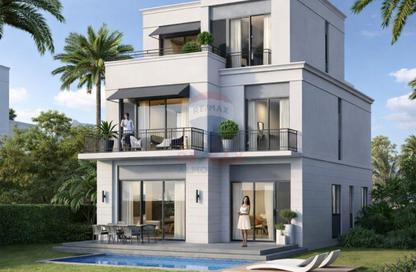 Villa - 4 Bedrooms - 4 Bathrooms for sale in Belle Vie - New Zayed City - Sheikh Zayed City - Giza