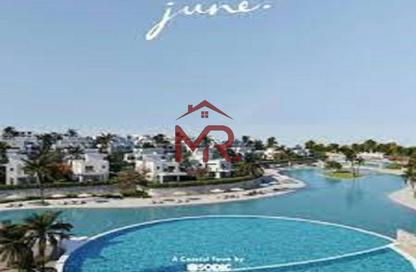 Chalet - 2 Bedrooms - 2 Bathrooms for sale in June - Ras Al Hekma - North Coast