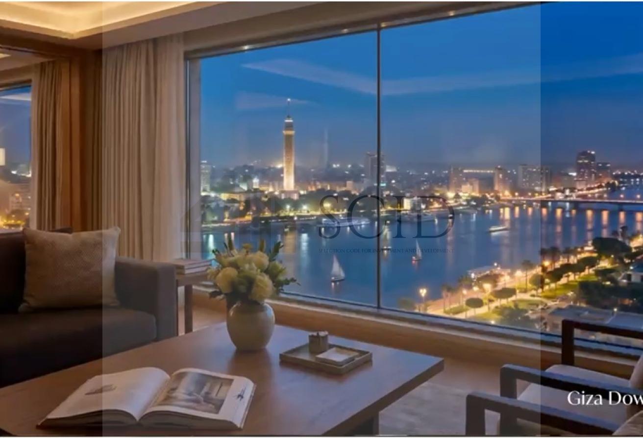 hotel_apartment غرفة 35 م² للبيع في Hilton Cairo Nile Maadi