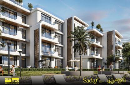 Chalet - 1 Bedroom - 1 Bathroom for sale in Marseilia Beach 1 - Marseilia - Markaz Al Hamam - North Coast