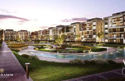 Apartment - 3 Bedrooms - 2 Bathrooms for sale in Moon Residences - Fifth Square - The 5th Settlement - New Cairo City - Cairo