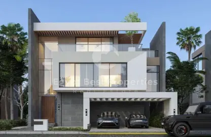 Twin House - 3 Bedrooms - 4 Bathrooms for sale in Saada Compound - New Cairo City - Cairo