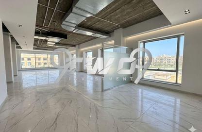 Office Space - Studio - 2 Bathrooms for rent in South Teseen St. - The 5th Settlement - New Cairo City - Cairo