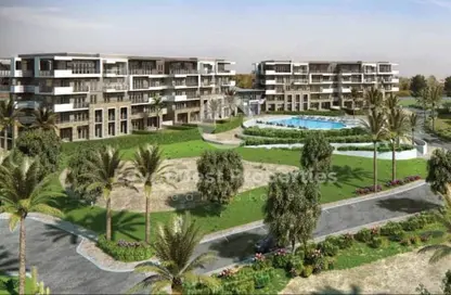 Apartment - 3 Bedrooms - 3 Bathrooms for sale in The Fourteen Golf Residences - Uptown Cairo - Mokattam - Cairo