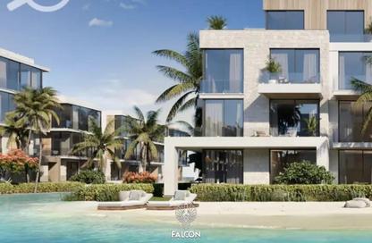 Townhouse - 4 Bedrooms - 3 Bathrooms for sale in Marassi - Sidi Abdel Rahman - North Coast