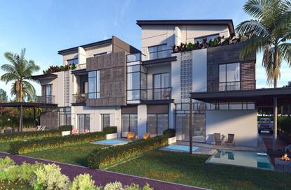 Apartment - 3 Bedrooms - 3 Bathrooms for sale in Hood 8 Side St. - Green Belt - 6 October City - Giza