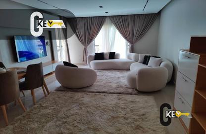 Apartment - 2 Bedrooms - 1 Bathroom for rent in El Rehab Extension - Al Rehab - New Cairo City - Cairo