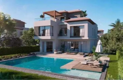 فيلا - 5 غرف نوم - 7 حمامات للبيع في باديه بالم هيلز - كمبوندات 6 أكتوبر - مدينة 6 أكتوبر - الجيزة