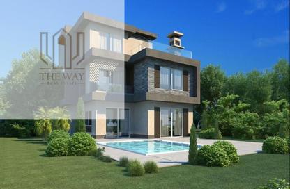 Villa - 4 Bedrooms - 5 Bathrooms for sale in New Giza - Cairo Alexandria Desert Road - 6 October City - Giza