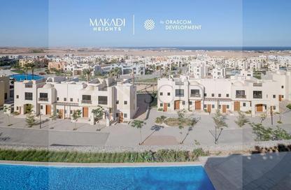 Apartment - 2 Bedrooms - 1 Bathroom for sale in Makadi Heights - Makadi Orascom Resort - Makadi - Hurghada - Red Sea