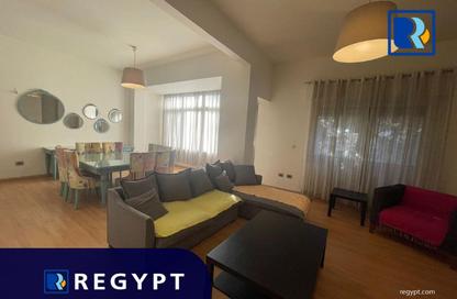 Apartment - 2 Bedrooms - 2 Bathrooms for rent in Taha Hussein St. - Zamalek - Cairo