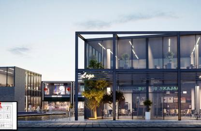 Restaurant - Studio - 1 for sale in Gates Prive - Waslet Dahshur Road - Sheikh Zayed City - Giza
