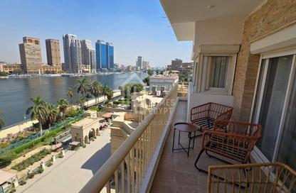 Apartment - 2 Bedrooms - 3 Bathrooms for rent in Mohamed Mazhar St. - Zamalek - Cairo