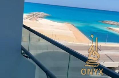 Apartment - 2 Bedrooms - 2 Bathrooms for sale in North Edge Towers - New Alamein City - Al Alamein - North Coast Apartment - 2 Bedrooms - 2 Bathrooms for sale in North Edge Towers - New Alamein City - Al Alamein - North Coast