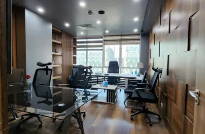 Office Space - 3 Bedrooms - 1 Bathroom for rent in Trivium Square - North Teseen St. - The 5th Settlement - New Cairo City - Cairo