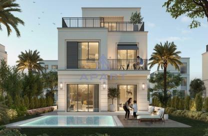 Villa - 3 - 4 for sale in Belle Vie - New Zayed City - Sheikh Zayed City - Giza