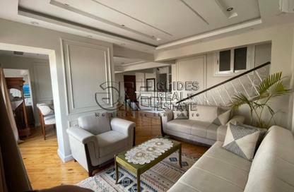 Apartment - 3 Bedrooms - 3 Bathrooms for rent in Bahaa Eldeen Krakoush St. - Zamalek - Cairo