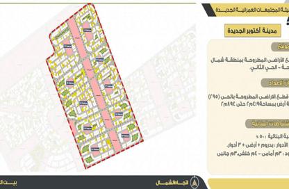 قطعة أرض - استوديو للبيع في نيو اكتوبر سيتي كومباوندز - مدينة أكتوبر الجديدة - مدينة 6 أكتوبر - الجيزة