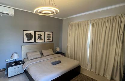 Apartment - 1 - 1 for rent in Palm Hills Village Gate - South Investors Area - New Cairo City - Cairo