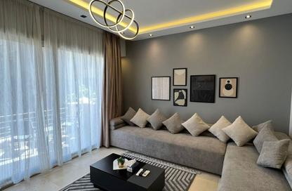Apartment - 1 - 1 for rent in Palm Hills Village Gate - South Investors Area - New Cairo City - Cairo