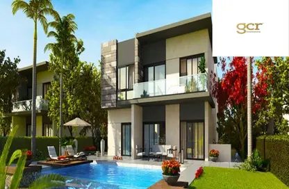 Villa - 4 Bedrooms - 4 Bathrooms for sale in Swan Lake Residence - 5th Settlement Compounds - The 5th Settlement - New Cairo City - Cairo