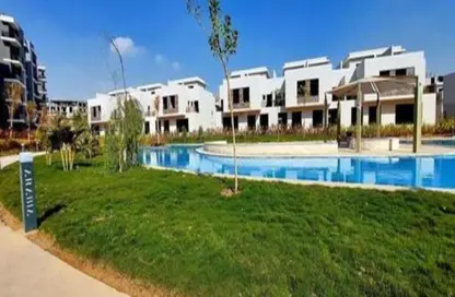 Townhouse - 4 Bedrooms - 4 Bathrooms for sale in Sun Capital - Fayoum Desert road - 6 October City - Giza