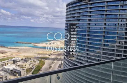 Apartment - 1 Bedroom - 1 Bathroom for sale in The Gate Towers - New Alamein City - Al Alamein - North Coast