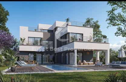 Townhouse - 3 Bedrooms - 3 Bathrooms for sale in Palm Hills New Cairo - 5th Settlement Compounds - The 5th Settlement - New Cairo City - Cairo