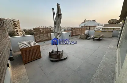 Penthouse - 4 Bedrooms - 4 Bathrooms for rent in Street 215 - Degla - Hay El Maadi - Cairo