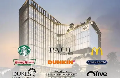 Retail - Studio - 2 Bathrooms for sale in 5A by The Waterway - Ring Road - The 5th Settlement - New Cairo City - Cairo