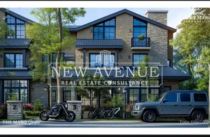 تاون هاوس - 3 غرف نوم - 3 حمامات للبيع في مارك جاردنز - كمبوندات التجمع الخامس - التجمع الخامس - مدينة القاهرة الجديدة - القاهرة