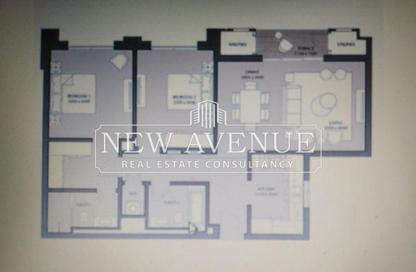 Apartment - 2 Bedrooms - 2 Bathrooms for sale in Celesta Hills - Uptown Cairo - Mokattam - Cairo