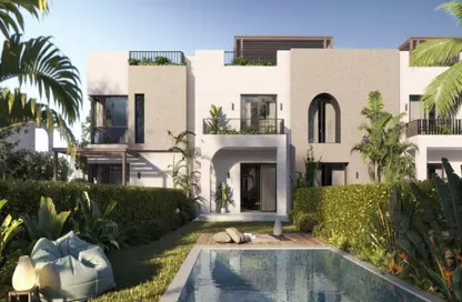 Townhouse - 3 Bedrooms - 4 Bathrooms for sale in O West - 6 October Compounds - 6 October City - Giza