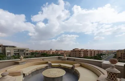(بنتهاوس  (روف - 3 غرف نوم - 3 حمامات للايجار في بارك فيو - المستثمرين الشمالية - مدينة القاهرة الجديدة - القاهرة