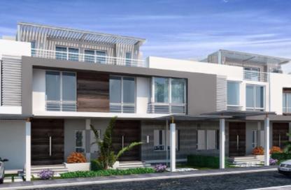 Townhouse - 4 - 4 for sale in Palm Hills WoodVille - Al Wahat Road - 6 October City - Giza