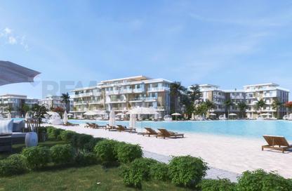 Chalet - 2 Bedrooms - 3 Bathrooms for sale in Azha North - Ras Al Hekma - North Coast