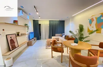 Apartment - 2 Bedrooms - 2 Bathrooms for rent in Lake View - 5th Settlement Compounds - The 5th Settlement - New Cairo City - Cairo