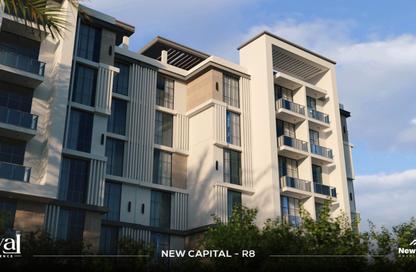 Apartment - 3 Bedrooms - 3 Bathrooms for sale in Qamary - R8 - New Capital City - Cairo