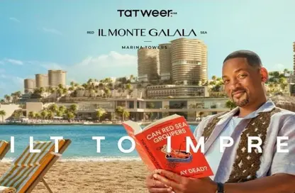 Chalet - 1 Bedroom - 1 Bathroom for sale in IL Monte Galala - Al Ain Al Sokhna - Suez