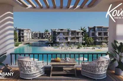 منزل مزدوج - 3 غرف نوم - 5 حمامات للبيع في كون - راس الحكمة - الساحل الشمالي