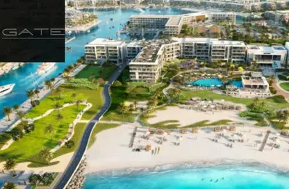 Chalet - 2 Bedrooms - 2 Bathrooms for sale in Marassi - Sidi Abdel Rahman - North Coast