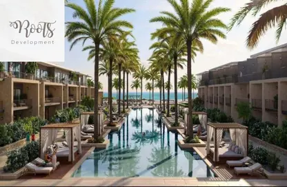 Duplex - 2 Bedrooms - 2 Bathrooms for sale in June - Ras Al Hekma - North Coast